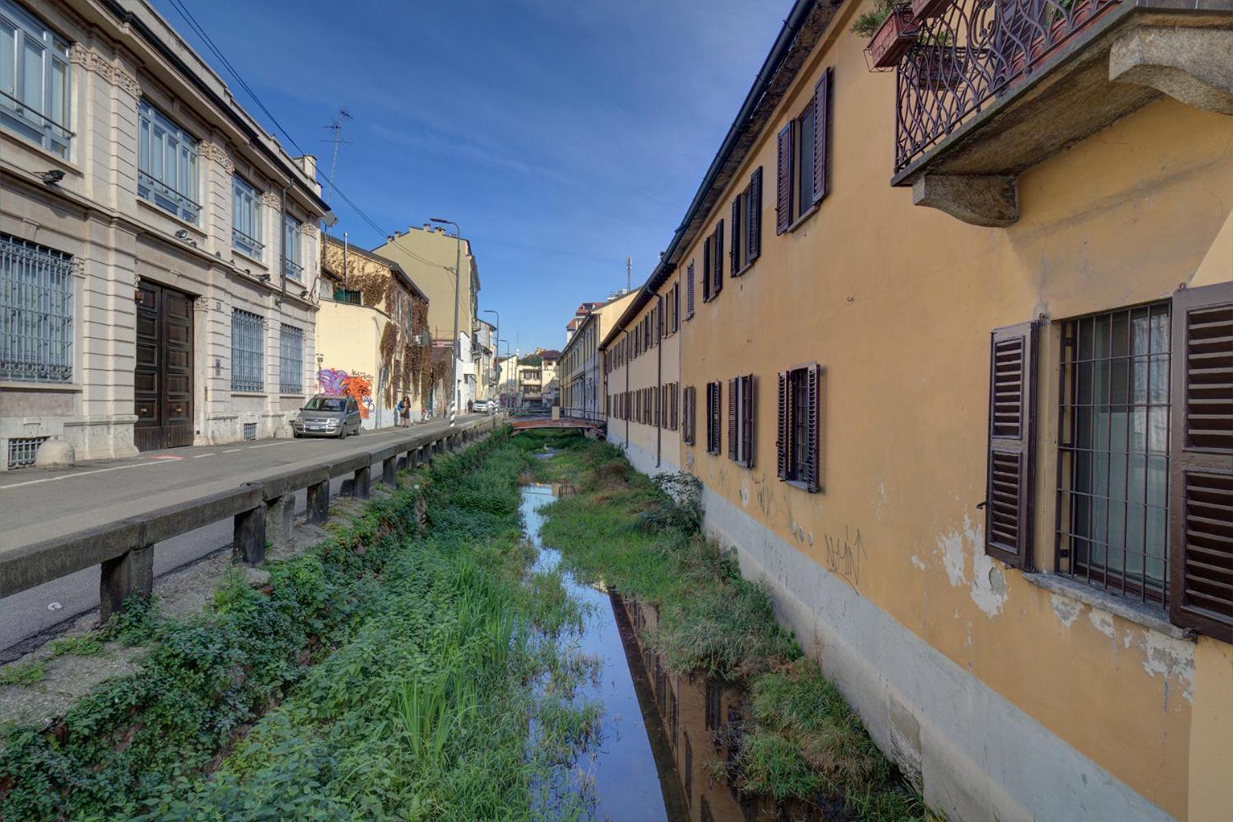 Navigli, Caratteristico Appartamento Milanese Kültér fotó